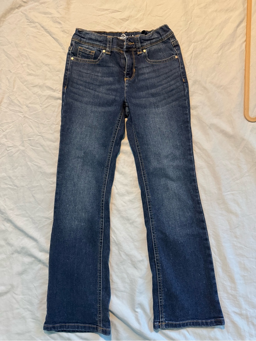 Jordache Dark Blue Wide Leg Jeans